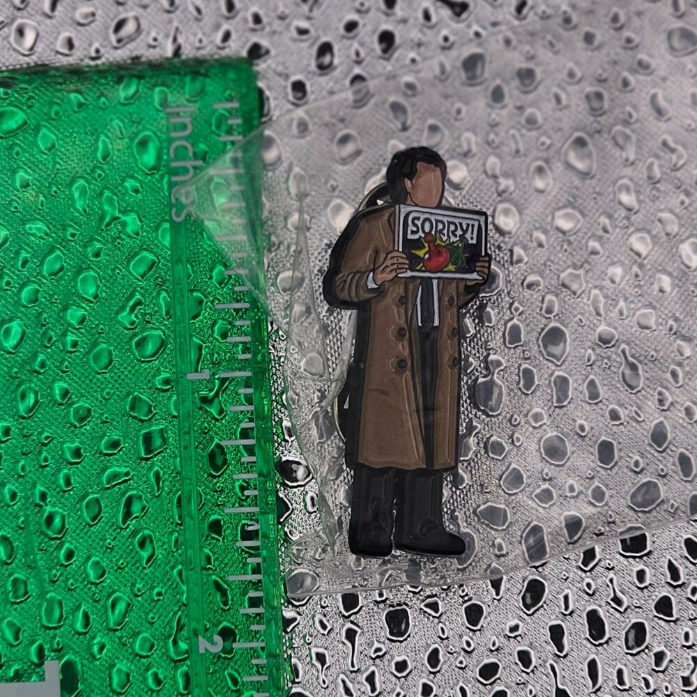 SPN Castiel Character pin